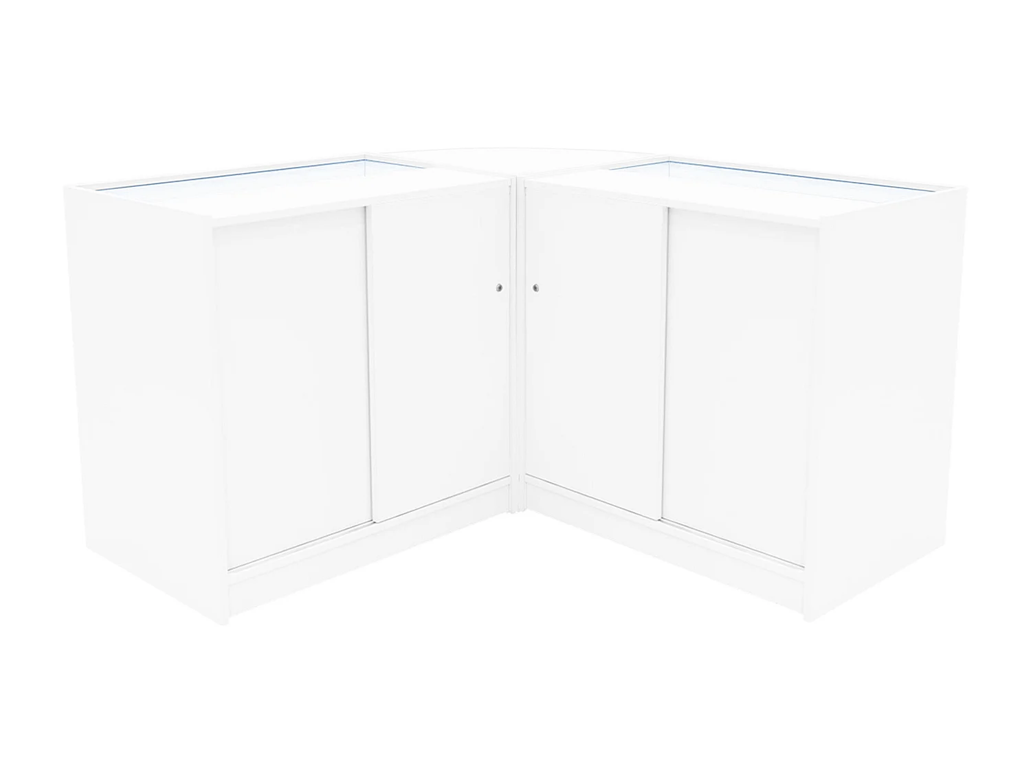Zestaw oświetlenia sklepowego Selene LED CM60 i 2 x C900 – biały