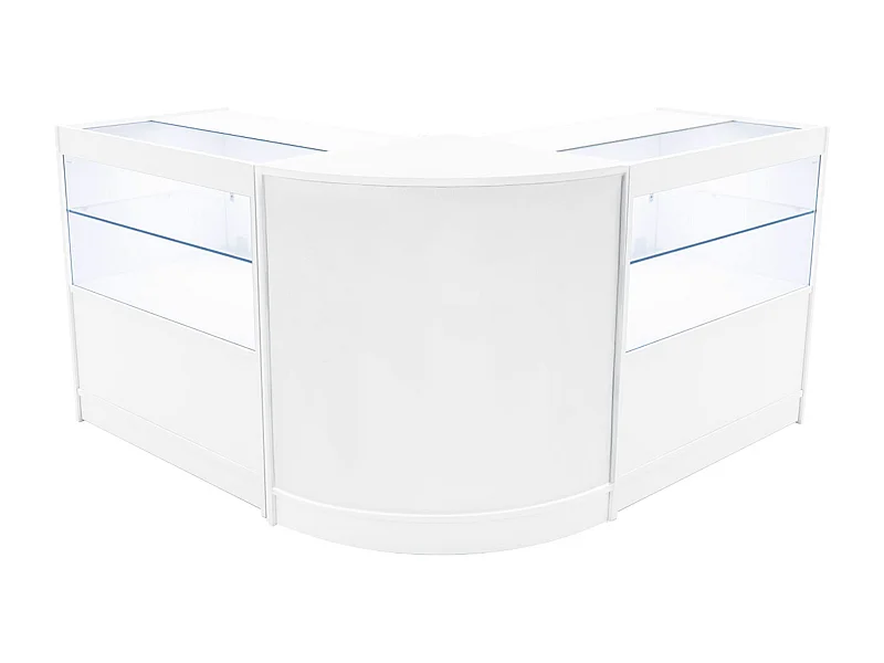 Selene LED Verkaufstheken-Set CM60 + C900 (2 Stück) – Weiß