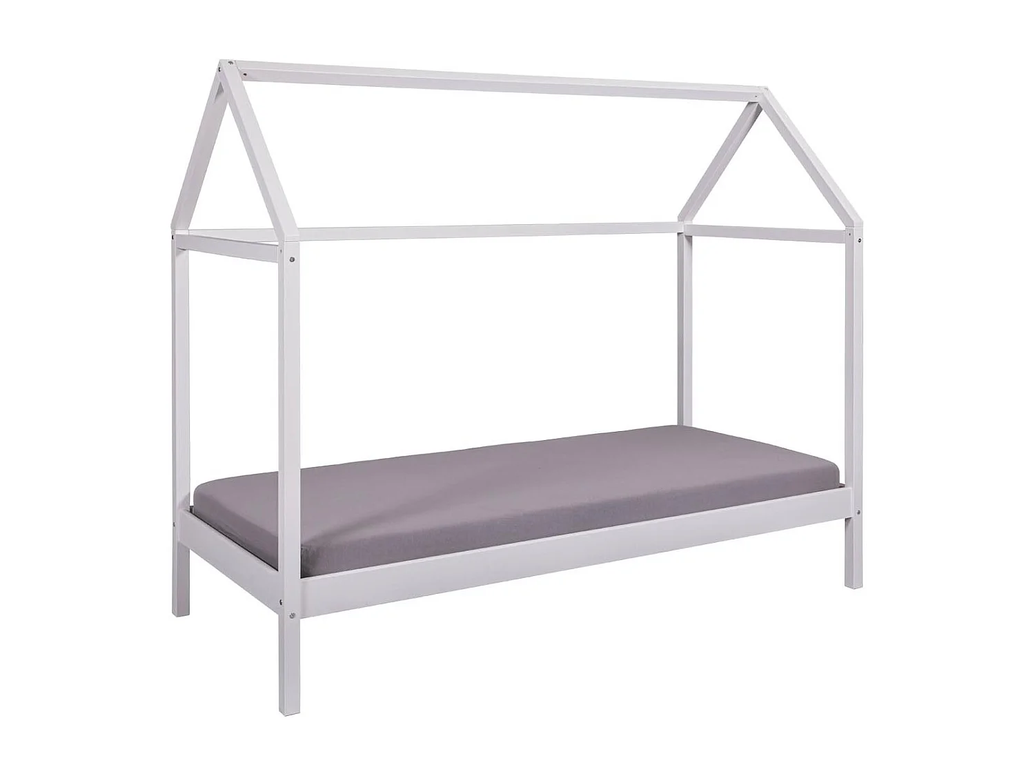 SunRoad bed als huis voor kind wit.