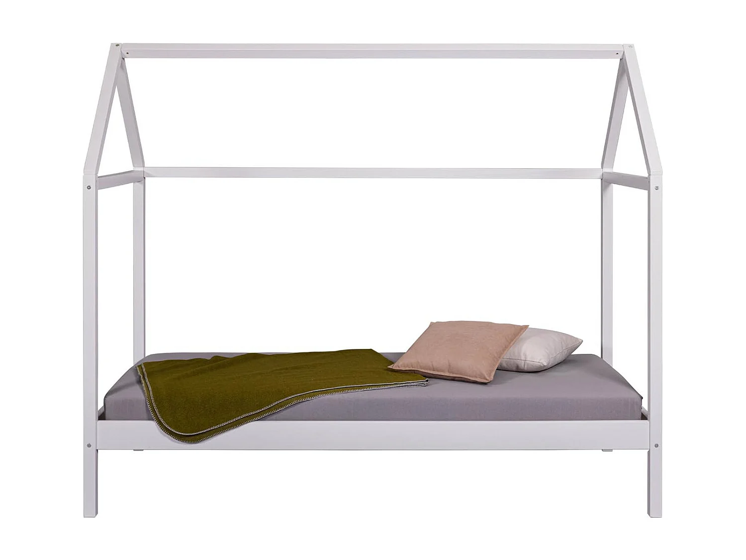 SunRoad bed als huis voor kind wit.