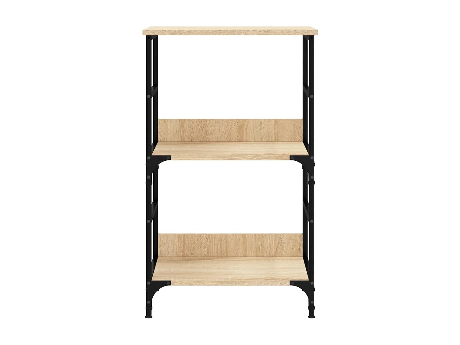 Bibliothèque chêne sonoma 50x33x82 cm bois d'ingénierie