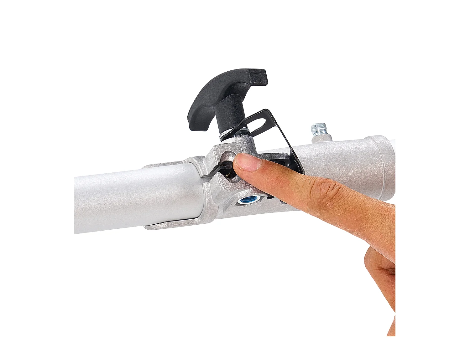 Élagueuse Thermique SucceBuy sur Perche à 2 Temps, 25 cc, Élagueuse sans Fil à Essence, avec Perche Extensible 2,12-3,62 m, Guide-chaîne 30,5 cm