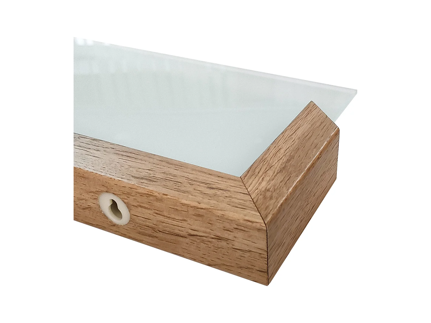 Set van 2 hangende planken AURIS 60 cm Wotan eik/satijn