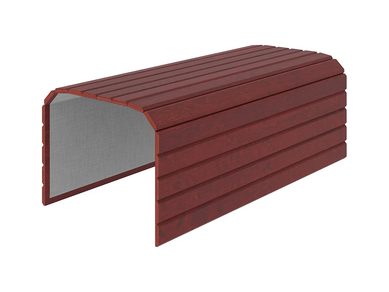 Houten tafel voor bank 44 cm