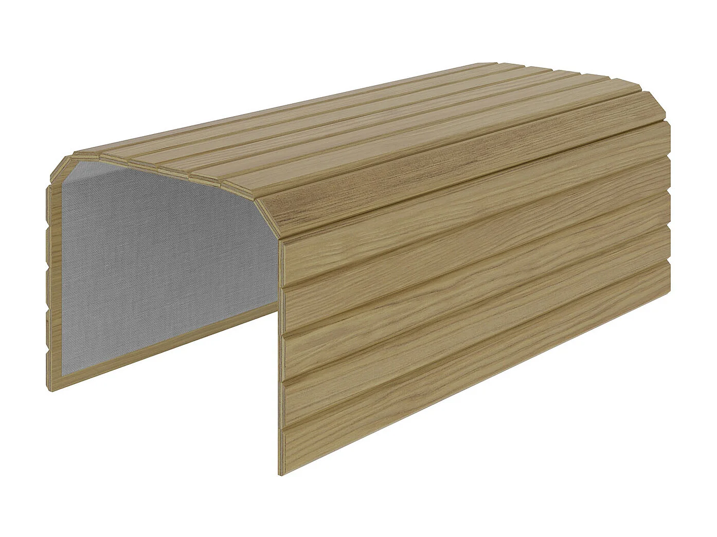 Tablette en bois pour canapé 44 cm