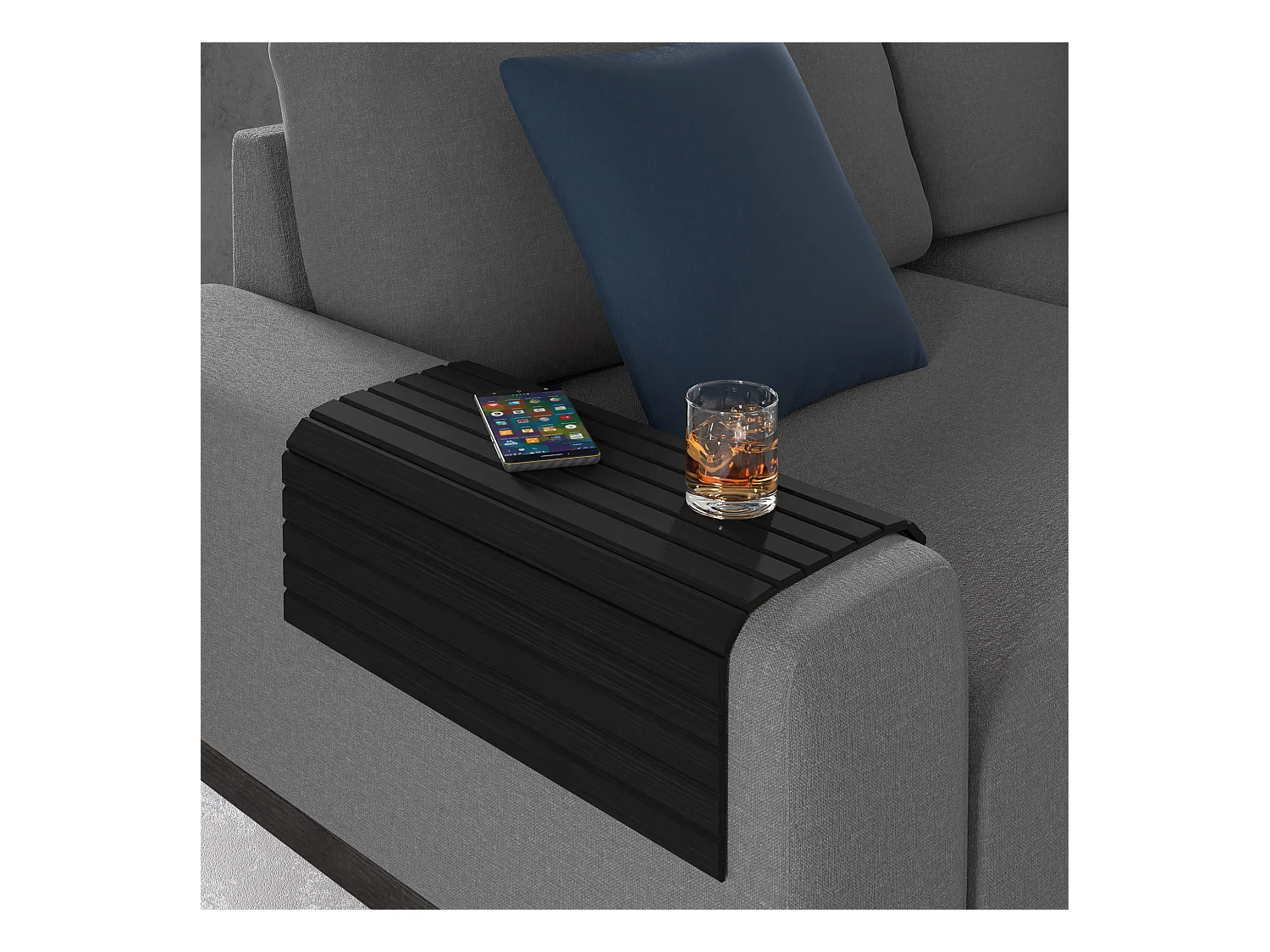 Houten tafel voor bank 44 cm