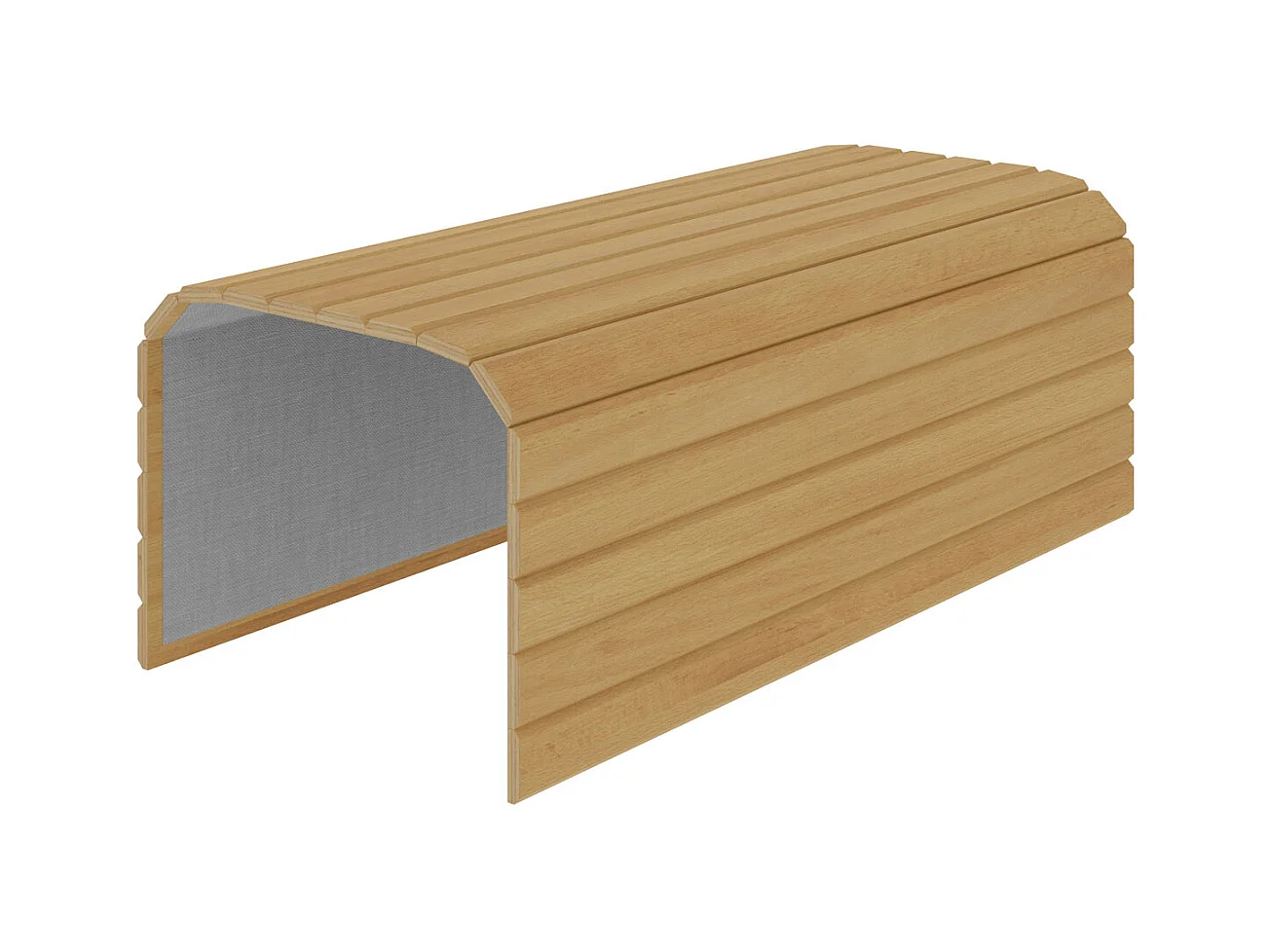 Holzablage für Sofa 44 cm