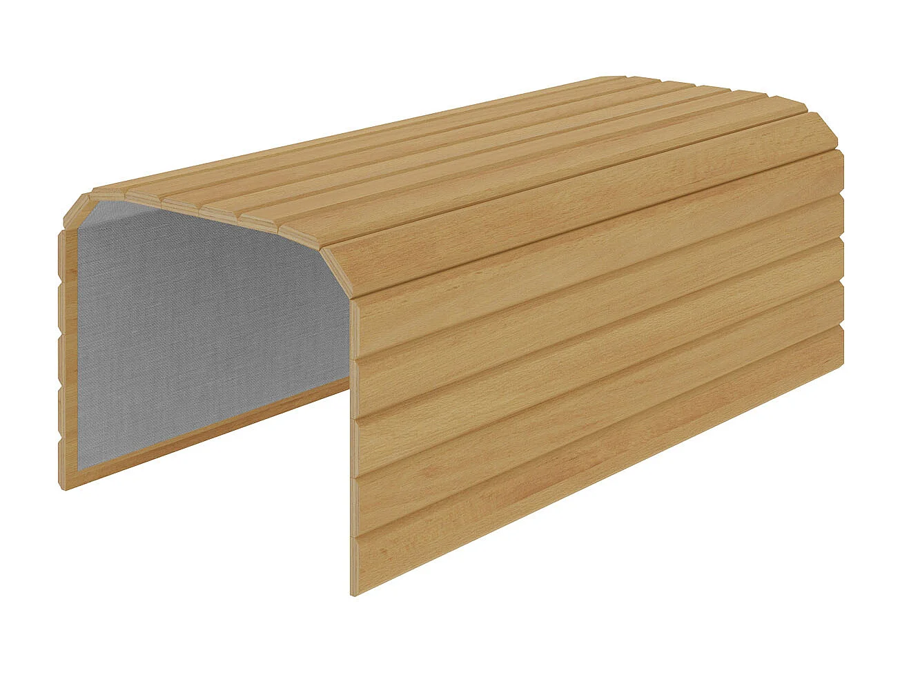 Houten tafel voor bank 44 cm