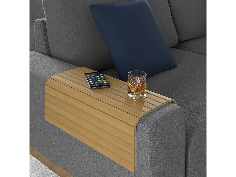 Houten tafel voor bank 44 cm