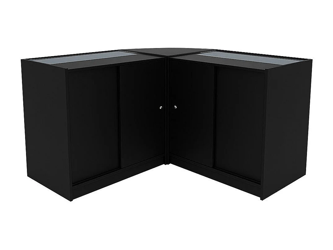 Theseus LED Verkaufstheken-Set LM60 + B900 (2 Stück) – Schwarz