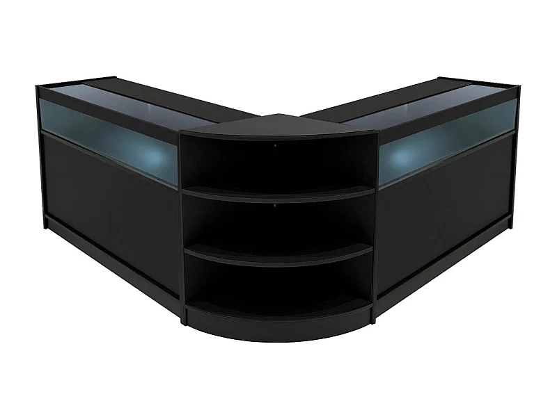 Theseus LED Verkaufstheken-Set LM60 + B1200 (2 Stück) – Schwarz