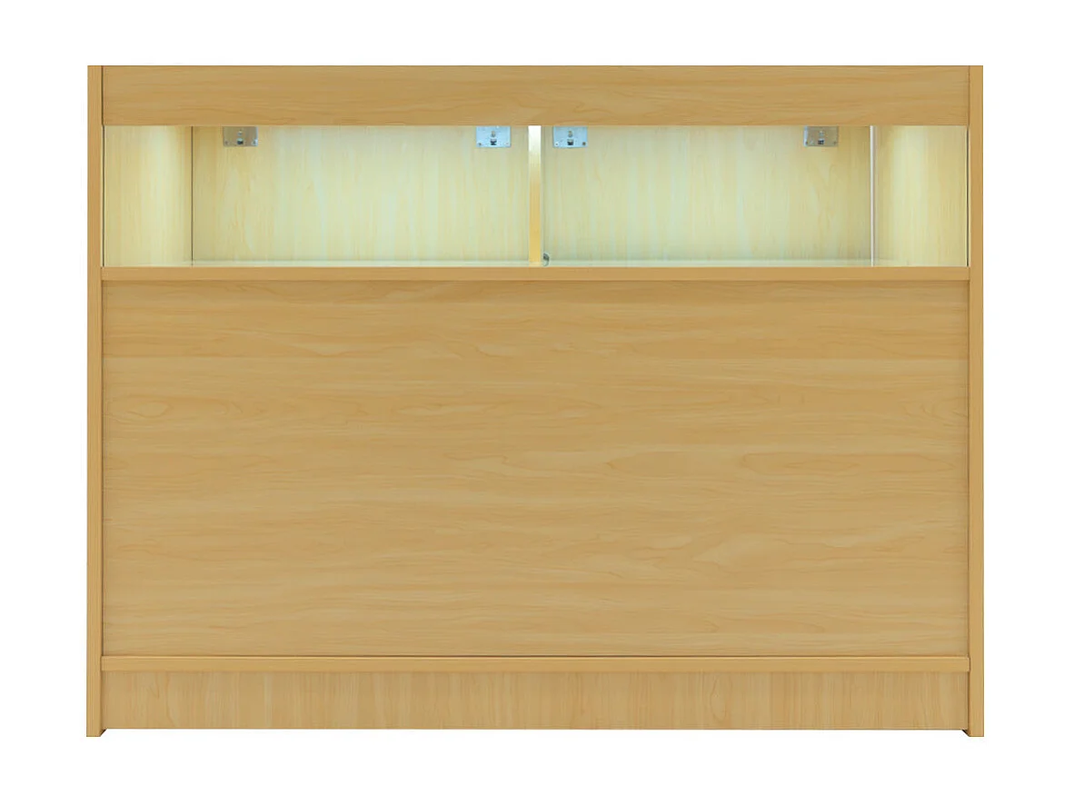 Comptoirs de Vente à LED Ensemble Theseus - Érable LM60, 2 x B1200