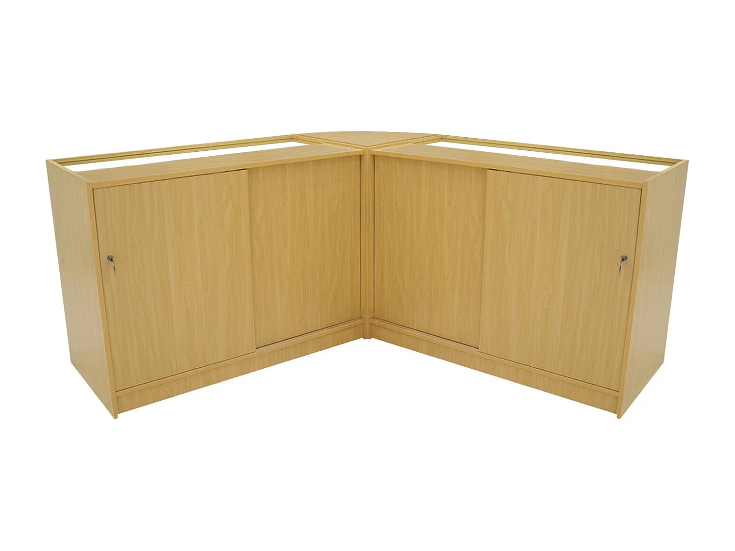 Theseus LED Winkel Toonbank Set LM60 & 2 x B1200 - Esdoorn