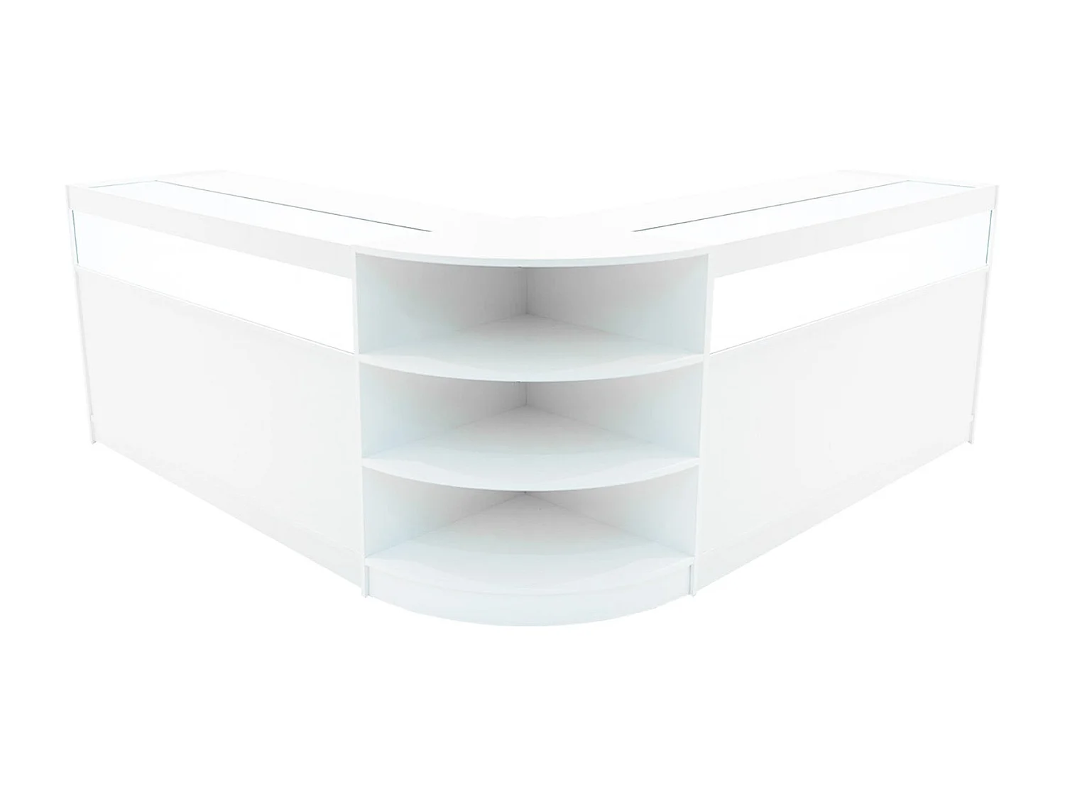 Theseus LED Winkel Toonbank Set LM60 & 2 x B1500 - Wit