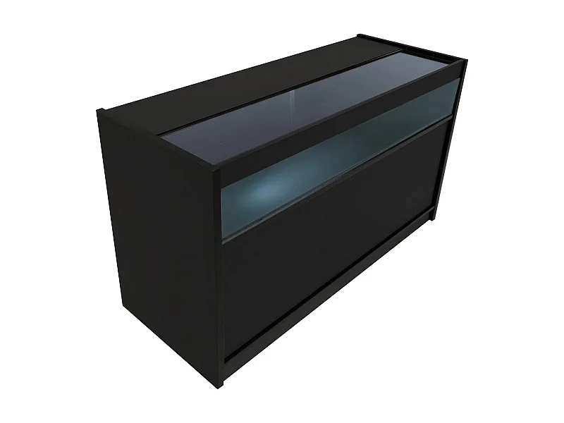 Theseus LED Verkaufstheken-Set LM60 + B1500 (2 Stück) – Schwarz