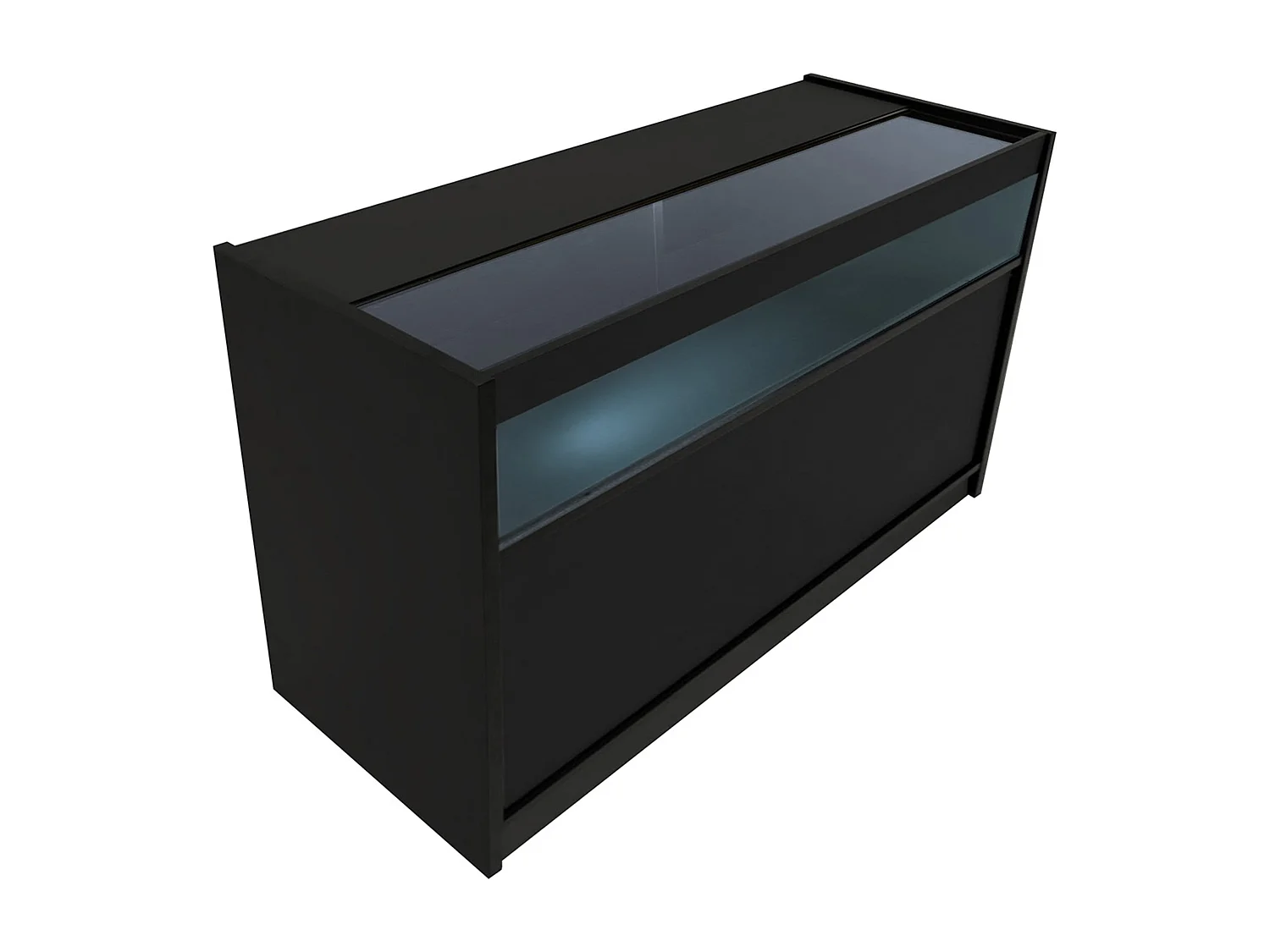 Zestaw oświetlenia sklepowego Theseus LED LM60 i 2 x B1500 – czarny