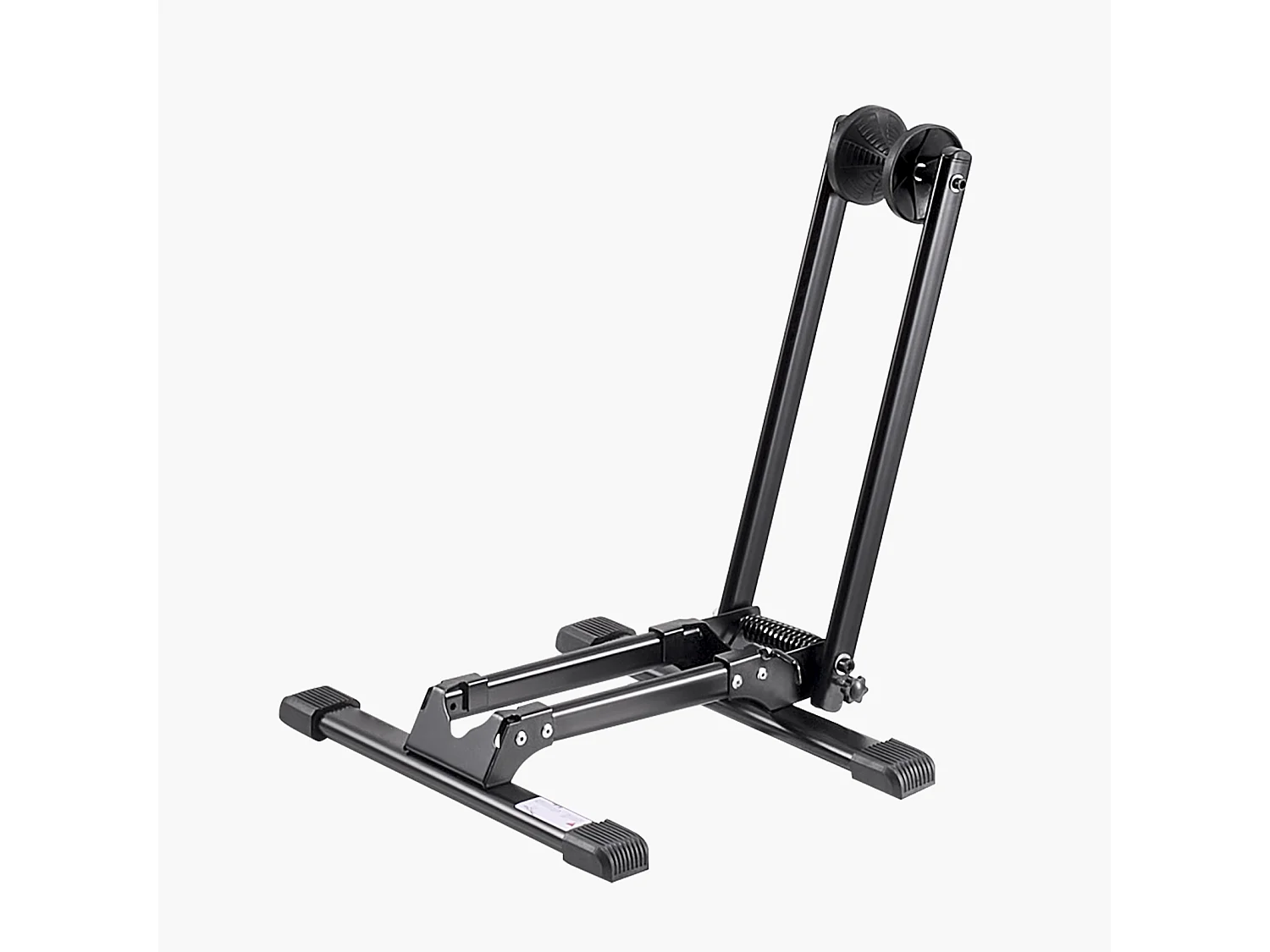 Support à Vélo SucceBuy Compatible avec VTT et Vélos 50.8-73.7 cm, Porte-vélos Pliable, Support de Rangement de Bicyclette Acier au Carbone, pour Garage