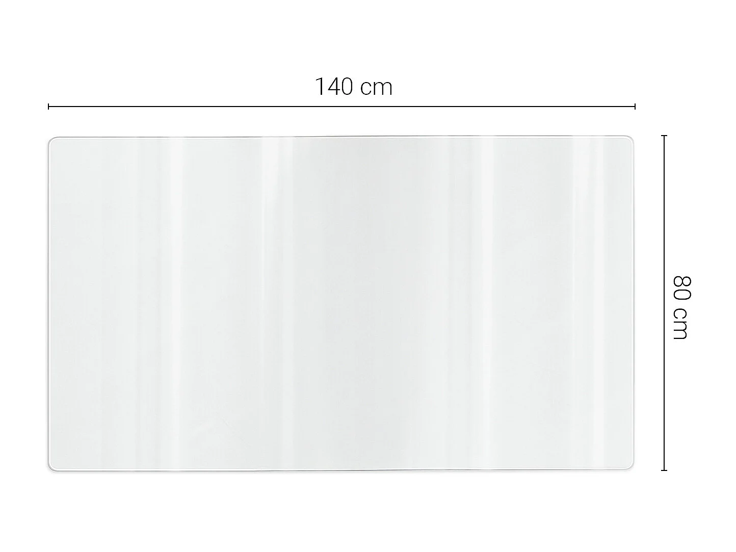 Tapis de bureau marbre grand format Tulup 140x80 - Protection meuble qualité supérieure