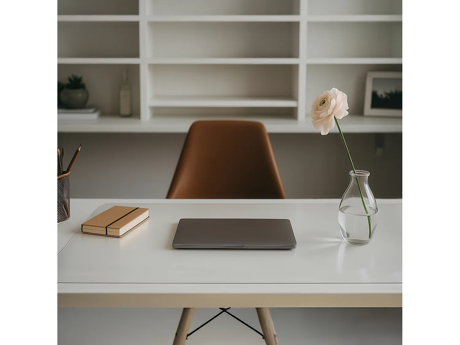 Desk Pad transparent wasserfest Tulup 120x60 - Rutschfester Schreibtischschutz für Homeoffice