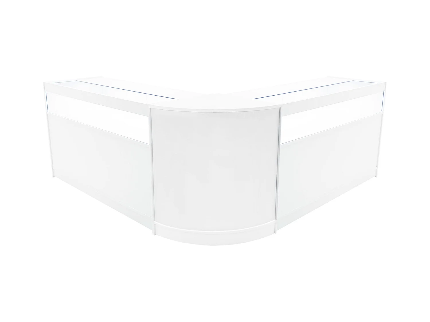 Iris LED Winkel Toonbank Set CM60 & 2 x B1500 - Wit