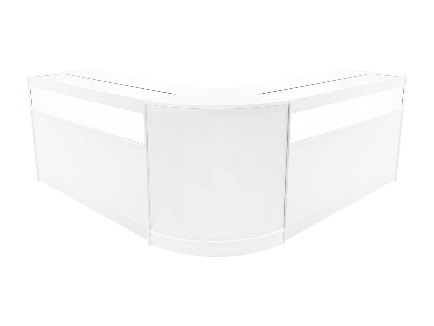 Iris LED Winkel Toonbank Set CM60 & 2 x B1500 - Wit