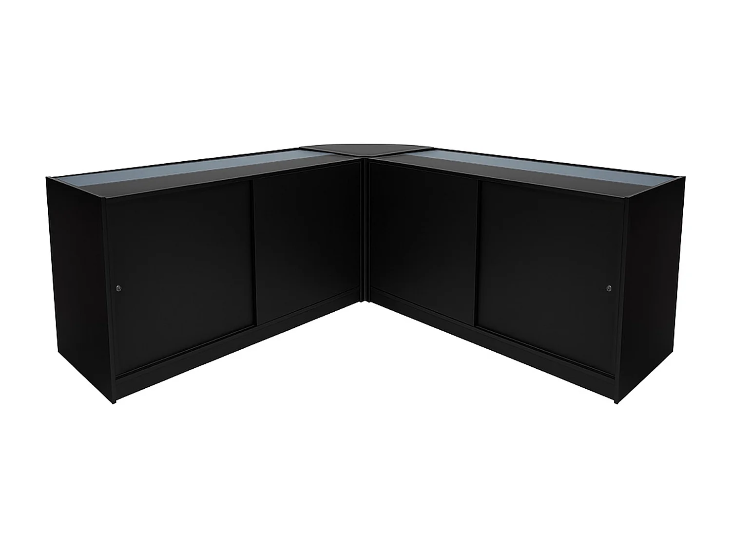 Zestaw oświetlenia sklepowego Iris LED CM60 i 2 x B1500 - czarny