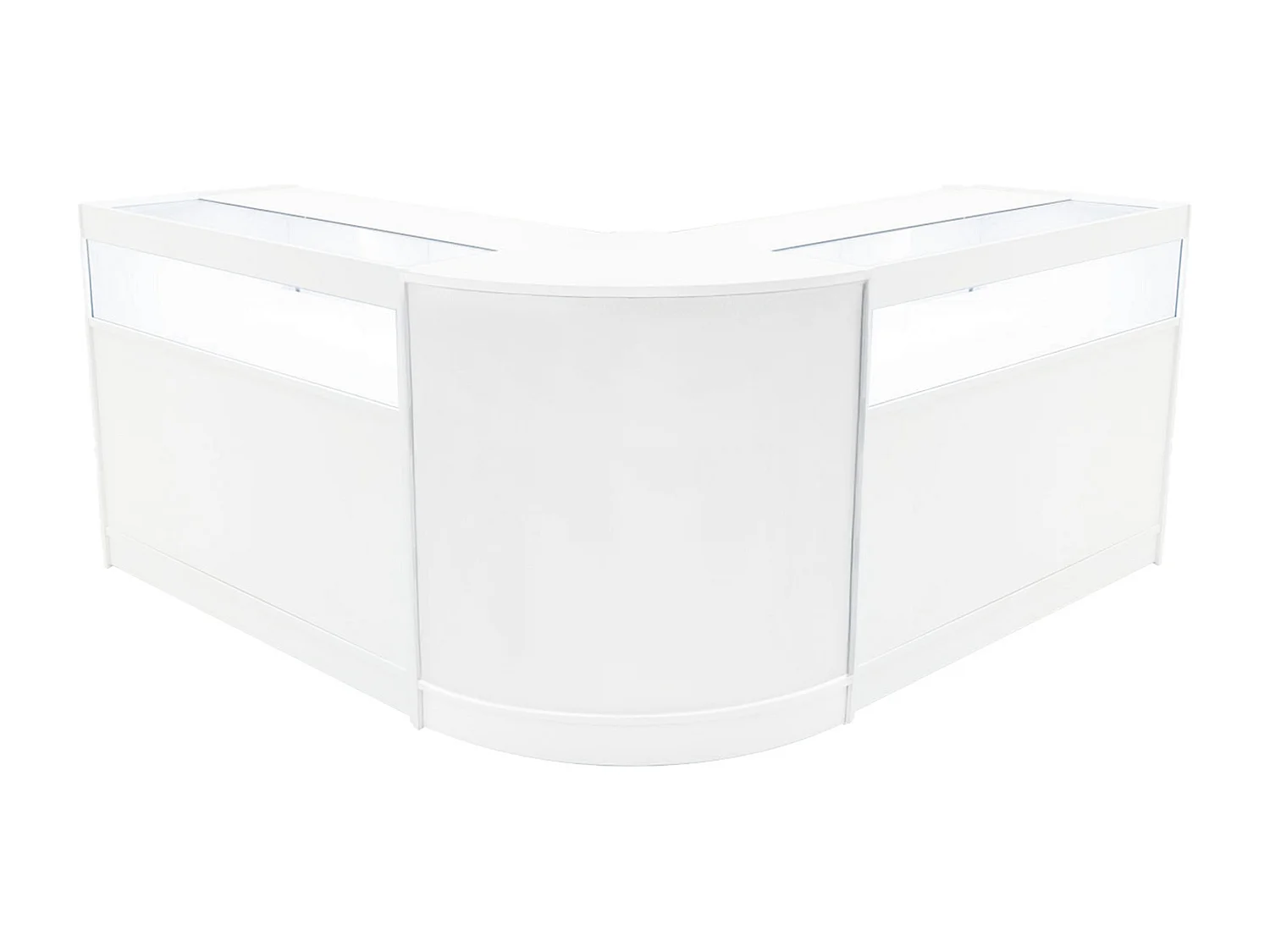 Iris LED Winkel Toonbank Set CM60 & 2 x B1200 - Wit