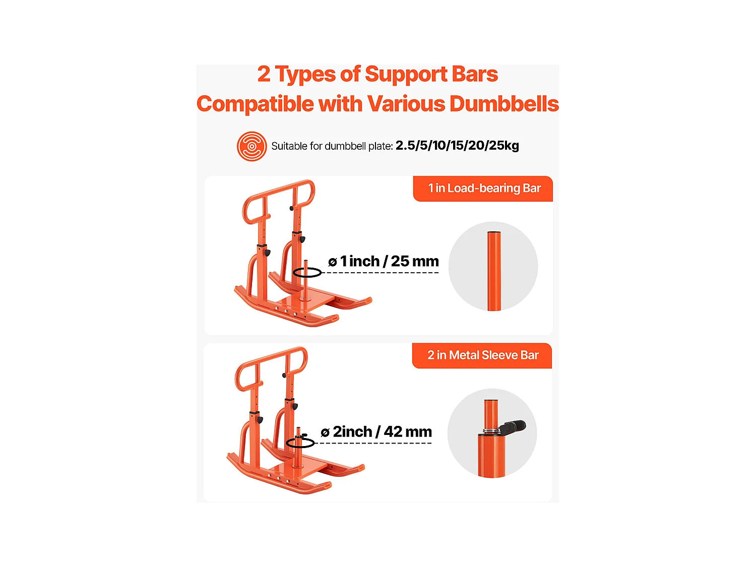 Kraftschlitten aus Stahl SucceBuy, Krafttrainingsgerät, mit Höhenverstellbarem Griff, Schieben und Ziehen, für Fitness, Orange