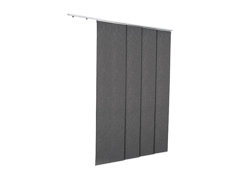 Tendaflex SucceBuy Oscuranti Verticali su Guida 116-218 cm di Larghezza, Pannello Giapponese Regolabile fino a 243 cm di Altezza, Ideale per Porte Scorrevoli