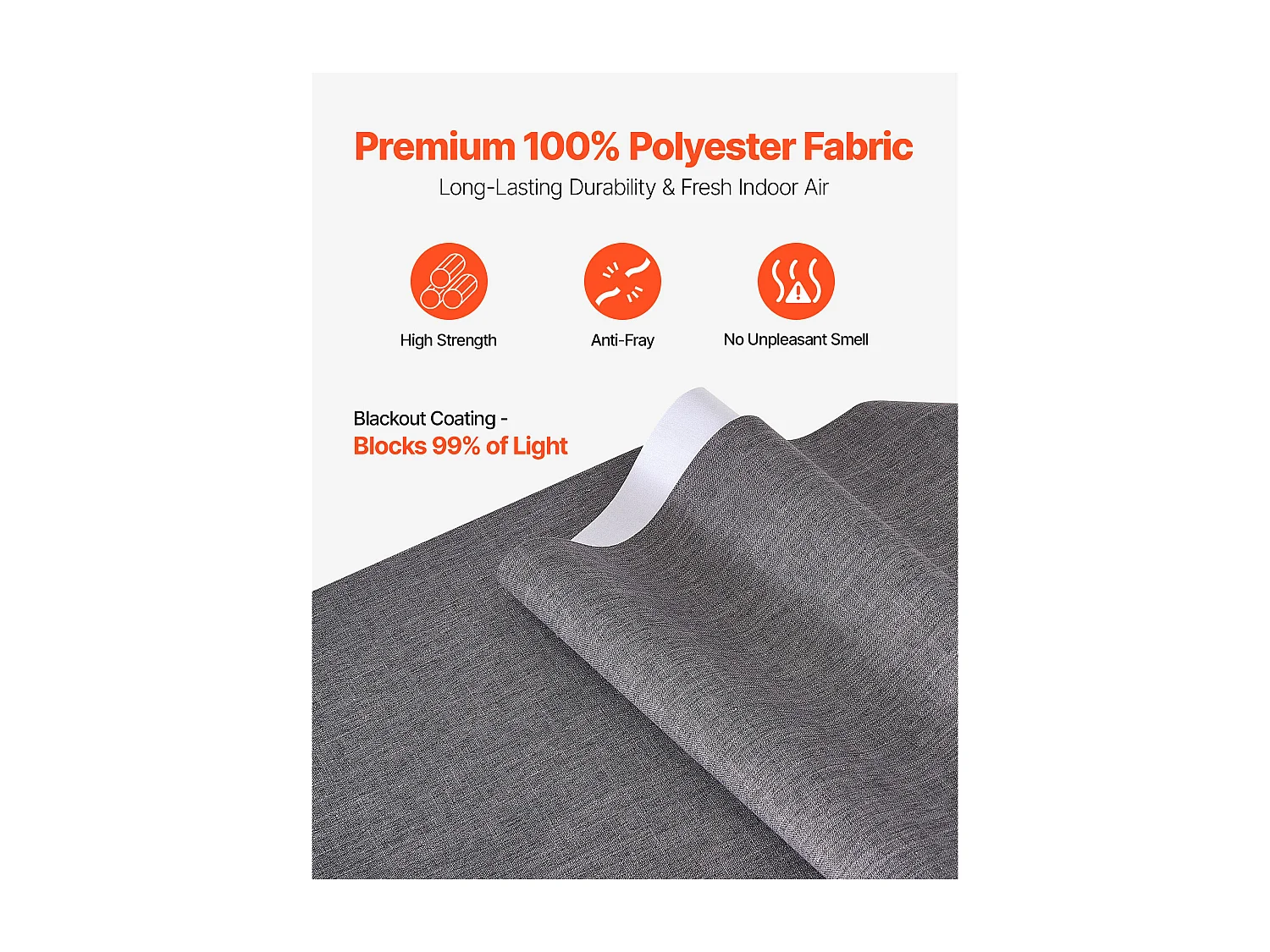 Verduisterend Paneelgordijn SucceBuy Verticaal op Rail 116-218 cm Breed, Japans Paneel Verstelbaar tot 243 cm Hoog, Ideaal voor Schuifdeuren