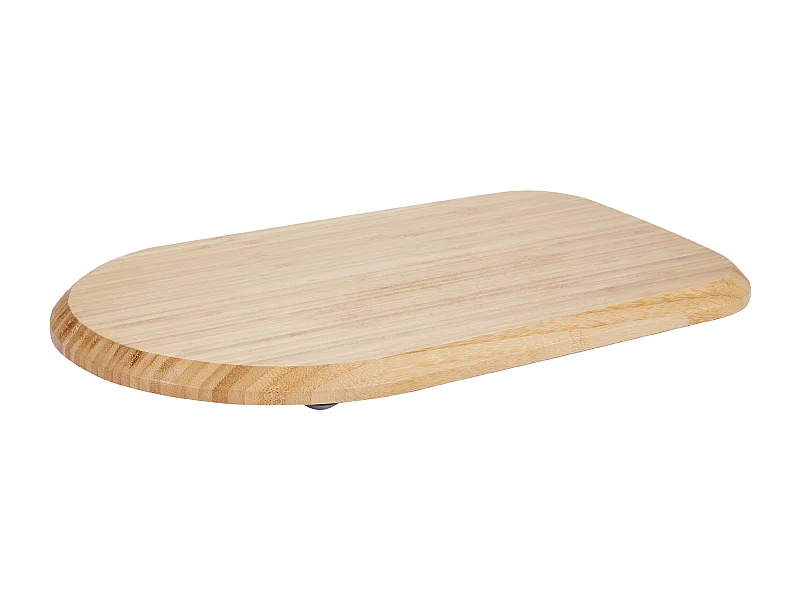 Vassoio Scorrevole SucceBuy per Elettrodomestici da Cucina, 36,8 x 23,9 cm, Vassoio in Legno con Piedini in PTFE, per Piccoli Elettrodomestici da Cucina