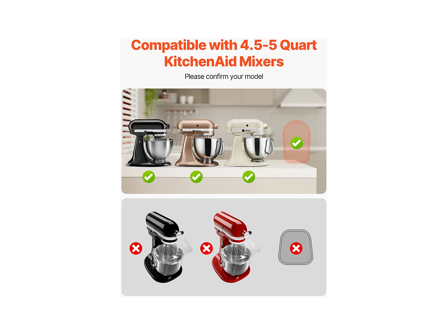 Plateau Coulissant SucceBuy pour Appareils de Cuisine, 36,8 x 23,9 cm, Plateau en Bois avec Pieds en PTFE, pour Petits Électroménagers de Cuisine, Couleur Bois