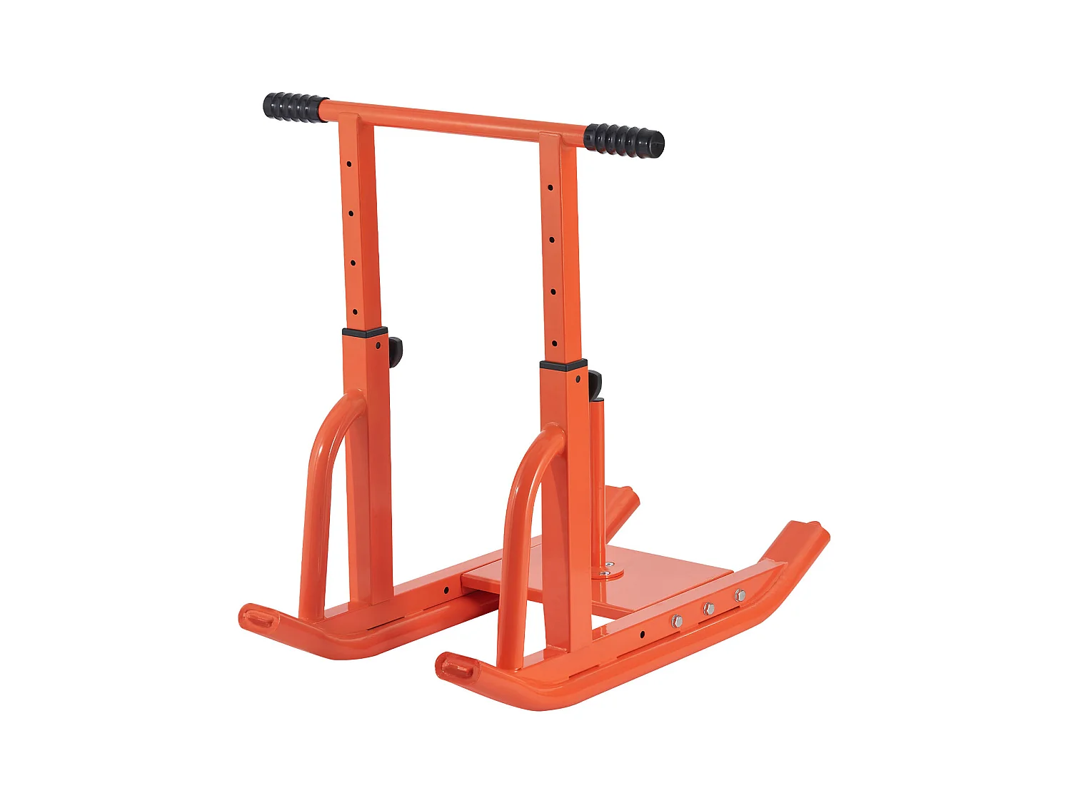 Krachtige Duw- en Trekslee SucceBuy, Krachttrainingsapparatuur, met in Hoogte Verstelbare Handgreep, voor Fitness, Oranje