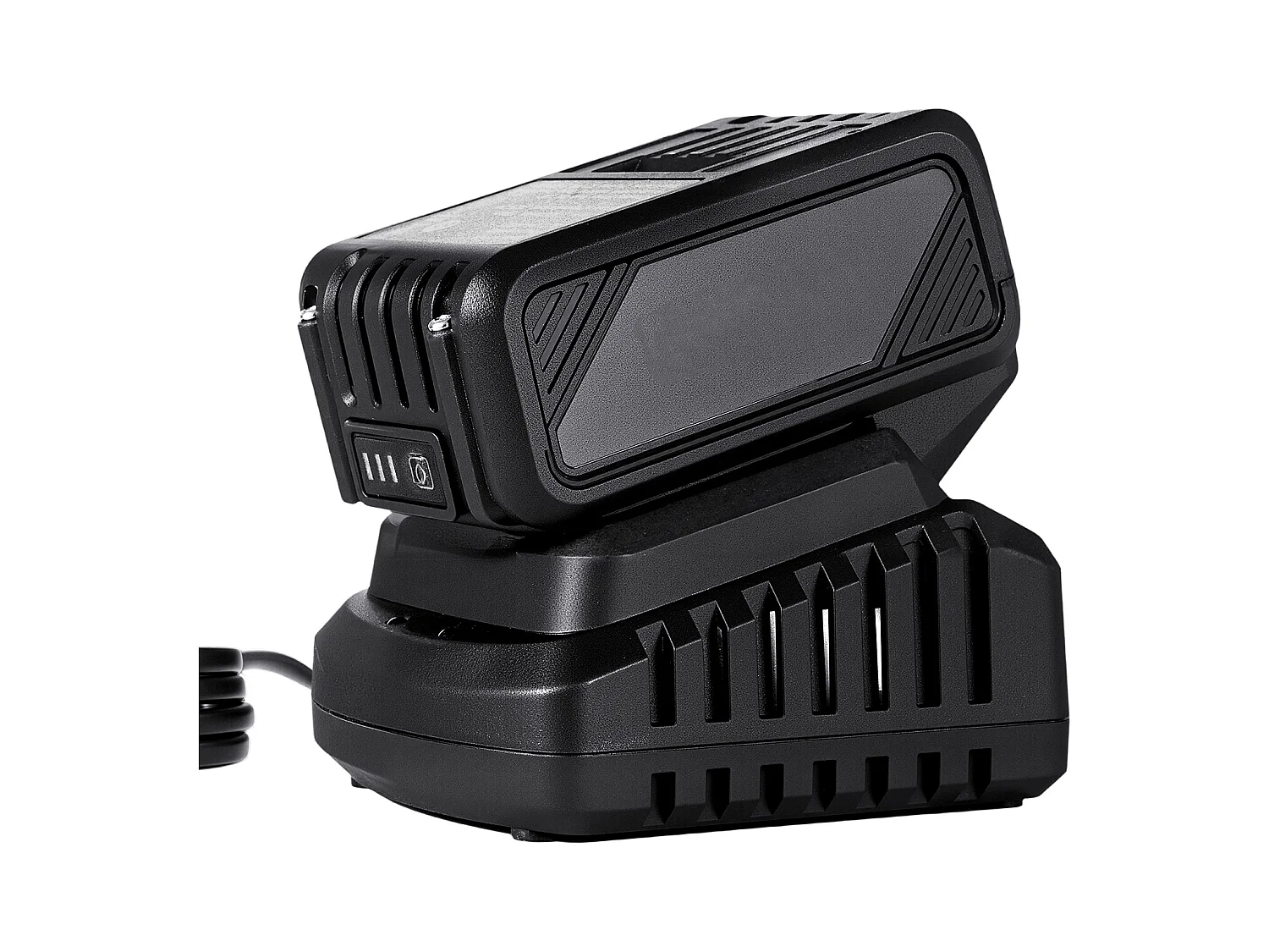 Bateria e Carregador 20 V SucceBuy, Bateria de Iões de Lítio 4 Ah Grande Capacidade, Indicador de Carga Claro, Compatível com Ferramentas de Série