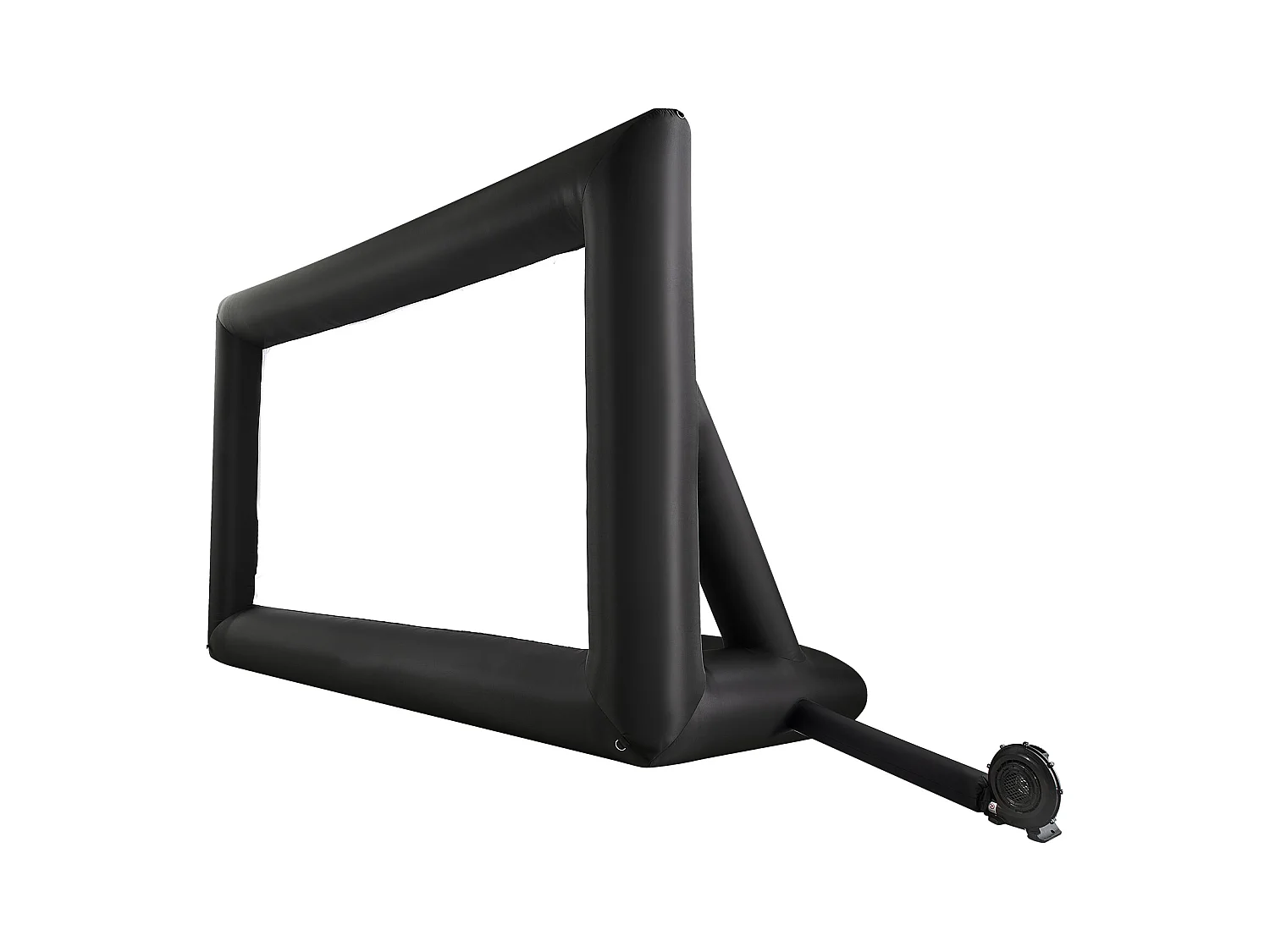 Écran de Projection Gonflable SucceBuy, Fabriqué en Matériau 600D Durable, Comprenant un Sac de Rangement Portable, Format 16:9, 409 x 160 x 272 cm