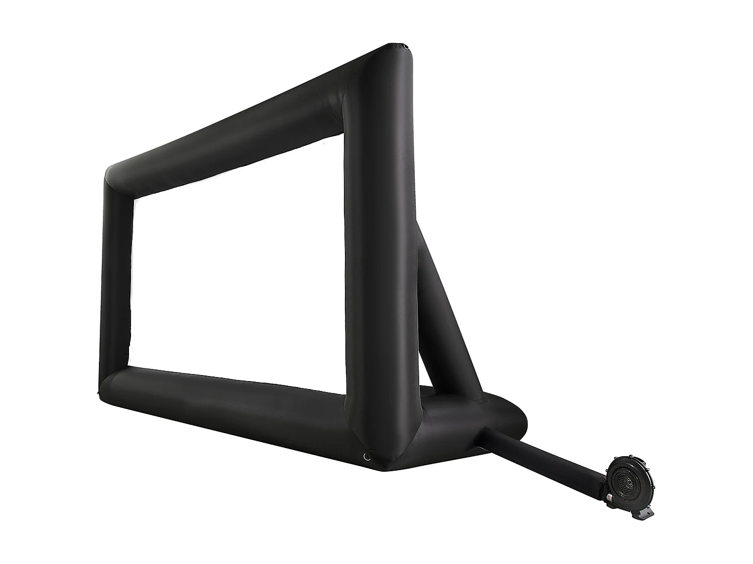 Écran de Projection Gonflable SucceBuy, Fabriqué en Matériau 600D Durable, Comprenant un Sac de Rangement Portable, Format 16:9, 409 x 160 x 272 cm