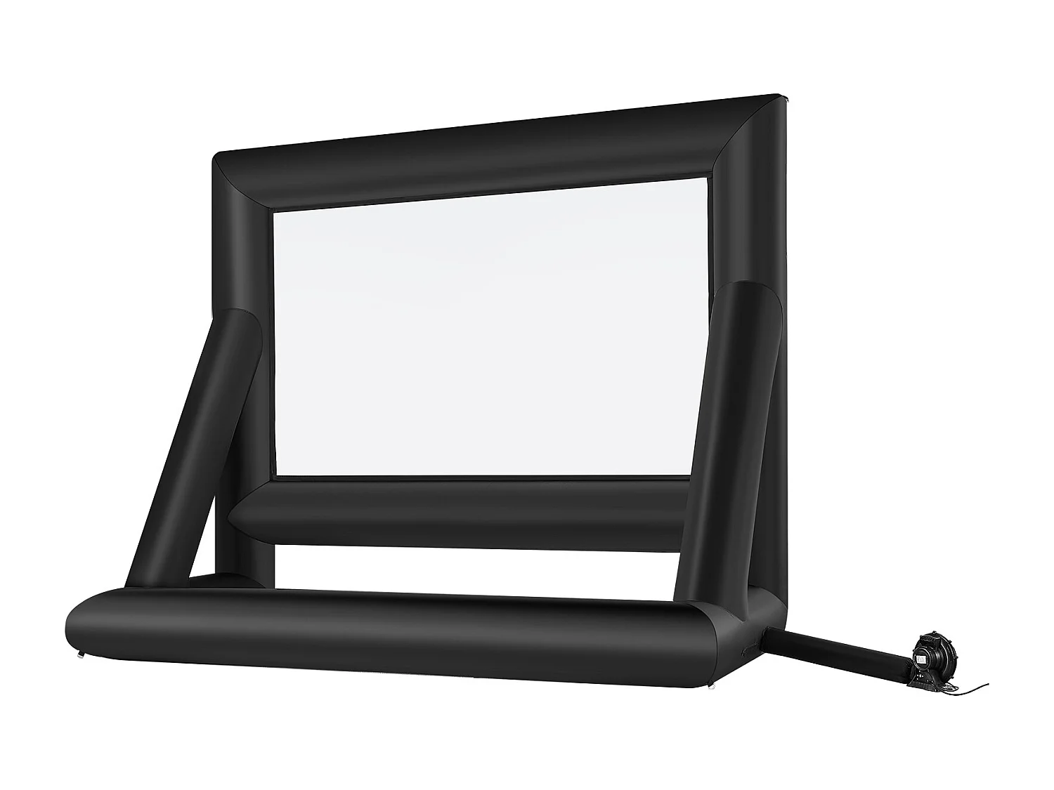 Écran de Projection Gonflable SucceBuy, Fabriqué en Matériau Robuste 600D, Y Compris Sac de Rangement Portable, Format 16:9, 413 x 160 x 330 cm