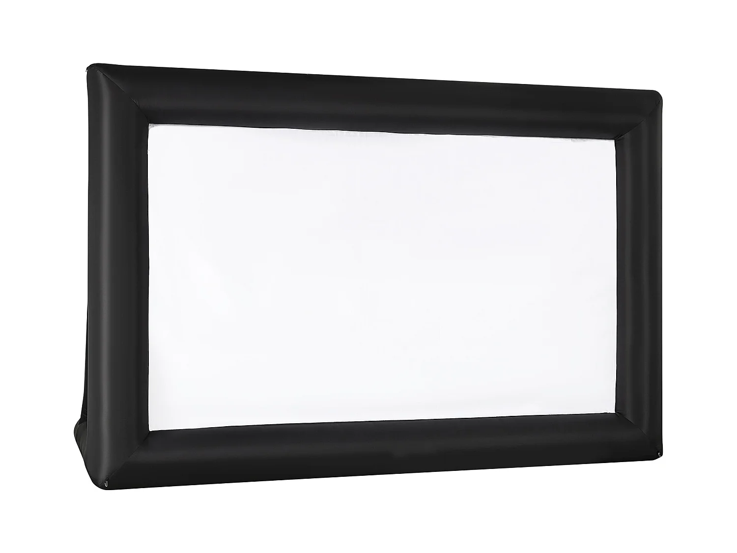 Opblaasbaar Projectiescherm SucceBuy, Gemaakt van Duurzaam 600D-Materiaal, Inclusief Draagbare Opbergzak, Formaat 16:9, 409 x 160 x 272 cm