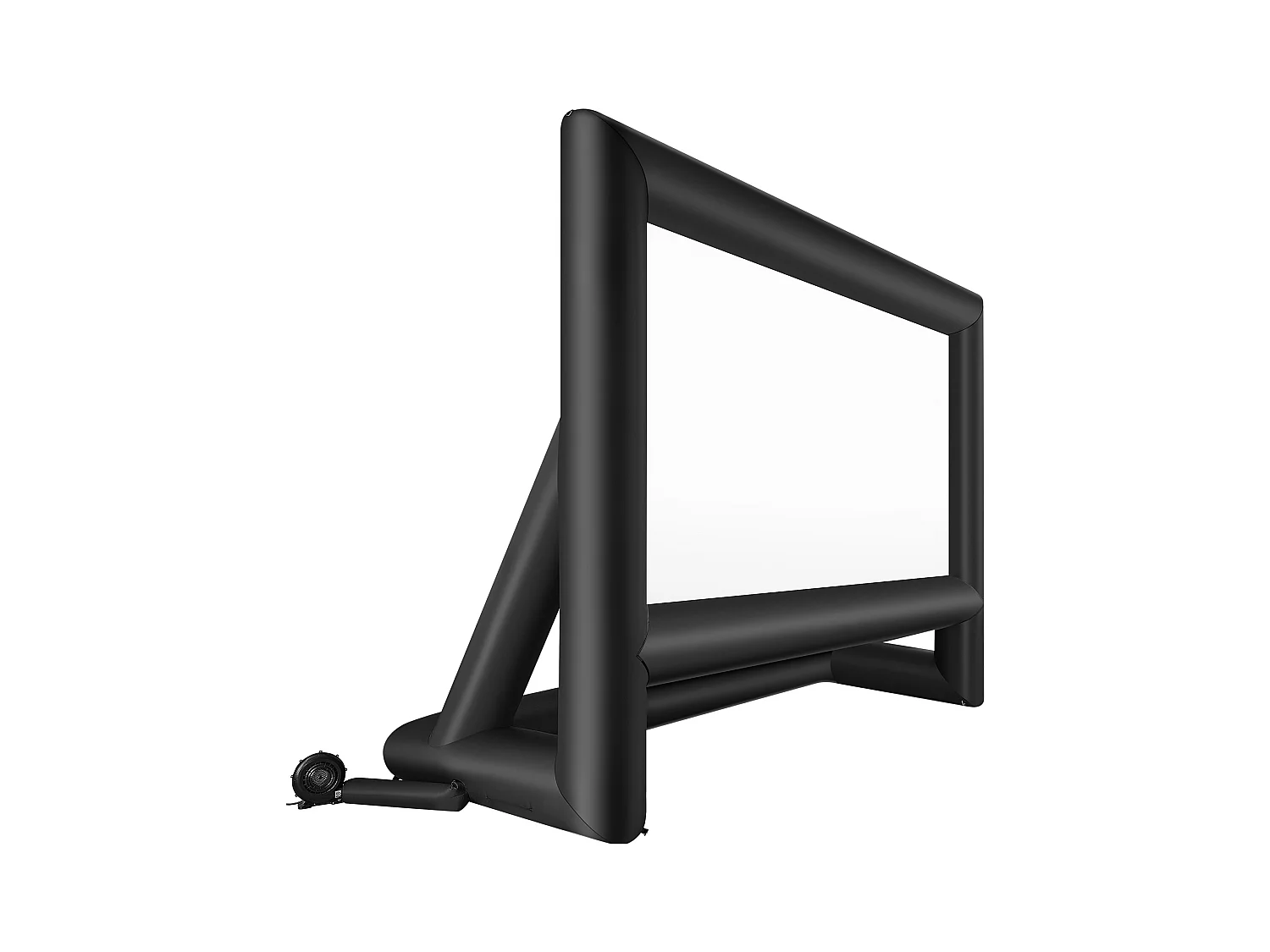 Écran de Projection Gonflable SucceBuy, Matériau 600D, Portable avec Sac de Rangement, Format 16:9, Idéal pour Home Cinéma, 476 x 200 x 378 cm