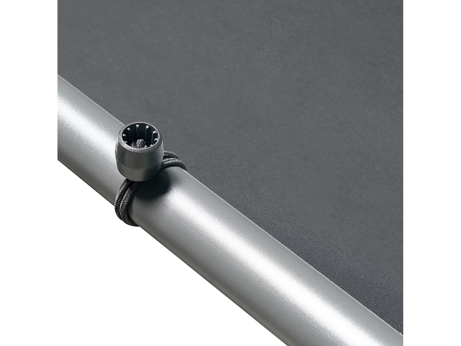 Tonnelle de jardin VIMINO Métal 282 cm 294 cm Gris foncé