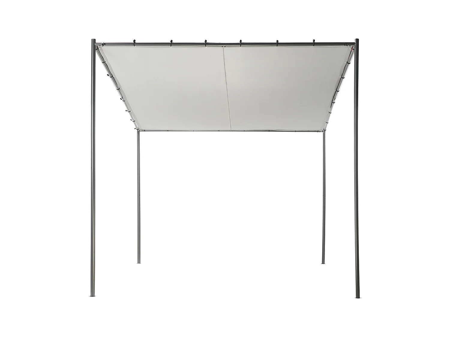 Pawilon ogrodowy VIMINO Metal 282 cm 294 cm Szary