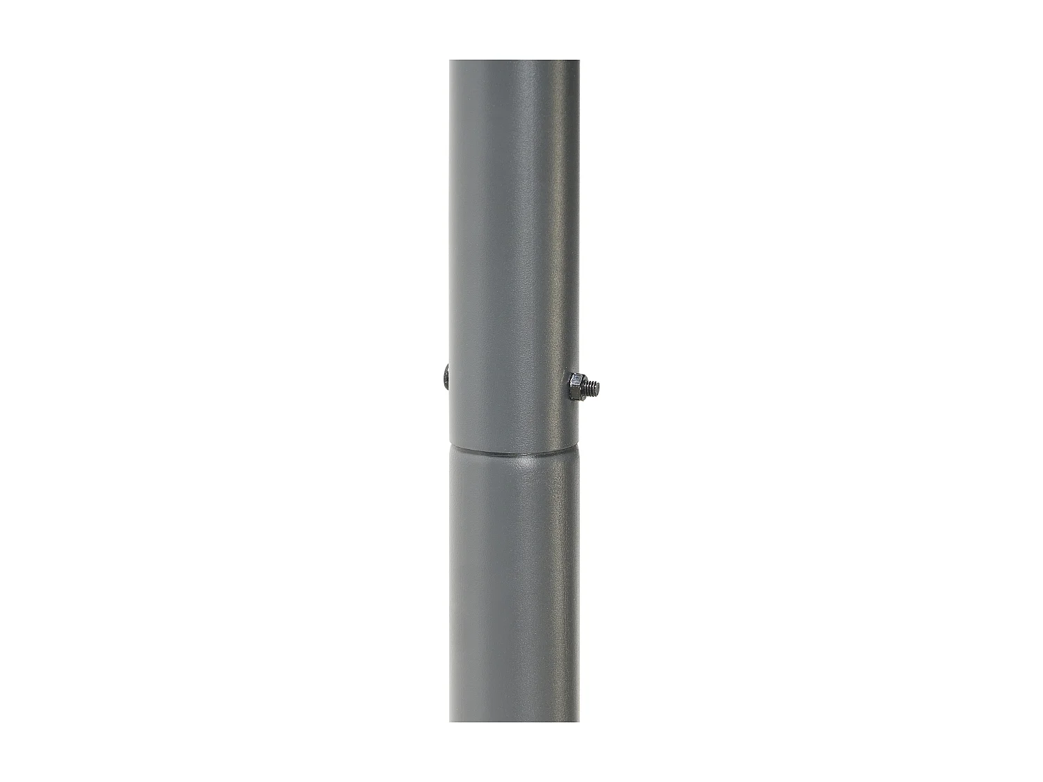 Tonnelle de jardin VIMINO Métal 282 cm 294 cm Gris