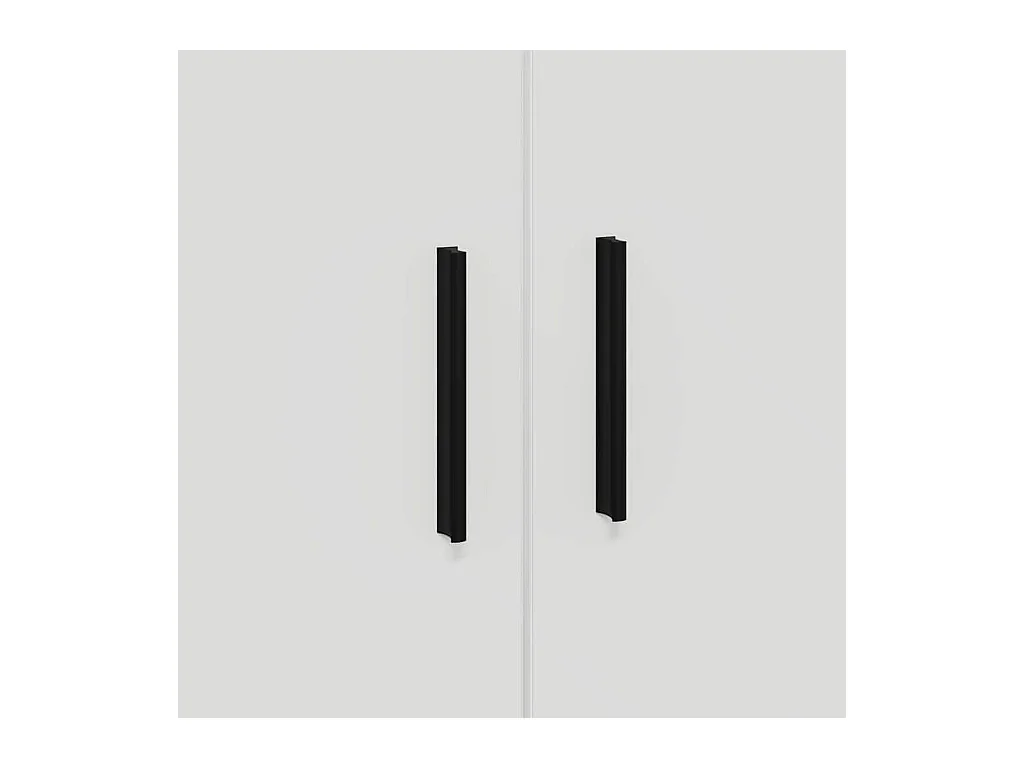 Lit simple | Lit adulte, enfant | Cadre de lit avec rangement Blanc 90x200 cm Bois d'ingénierie