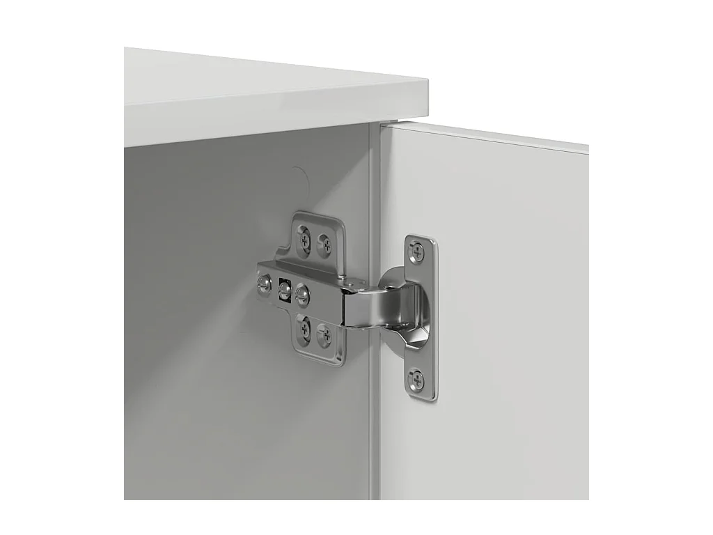 Lit simple | Lit adulte, enfant | Cadre de lit avec rangement Blanc 75x190 cm Bois d'ingénierie