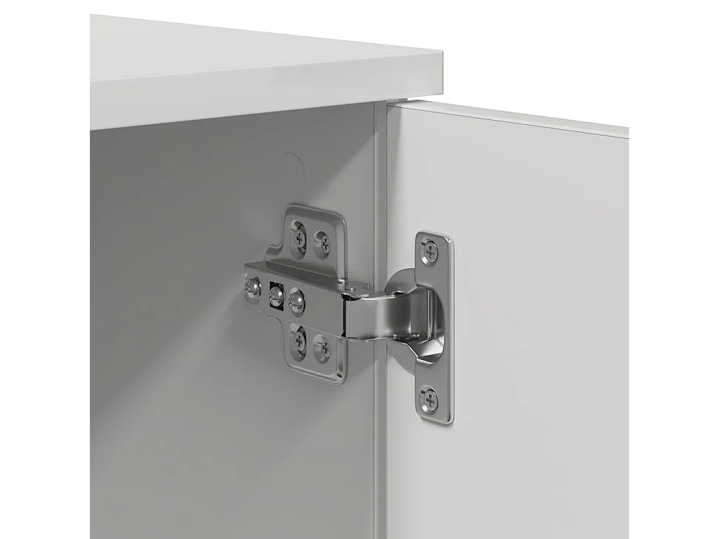 Lit simple | Lit adulte, enfant | Cadre de lit avec rangement Blanc 75x190 cm Bois d'ingénierie