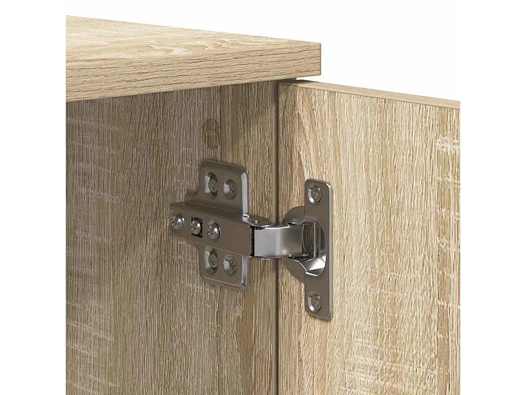 Lit simple | Lit adulte, enfant | Cadre de lit avec rangement Chêne sonoma 100x200 cm