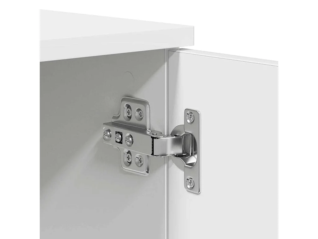 Lit simple | Lit adulte, enfant | Cadre de lit avec rangement avec stockage Blanc 100x200 cm