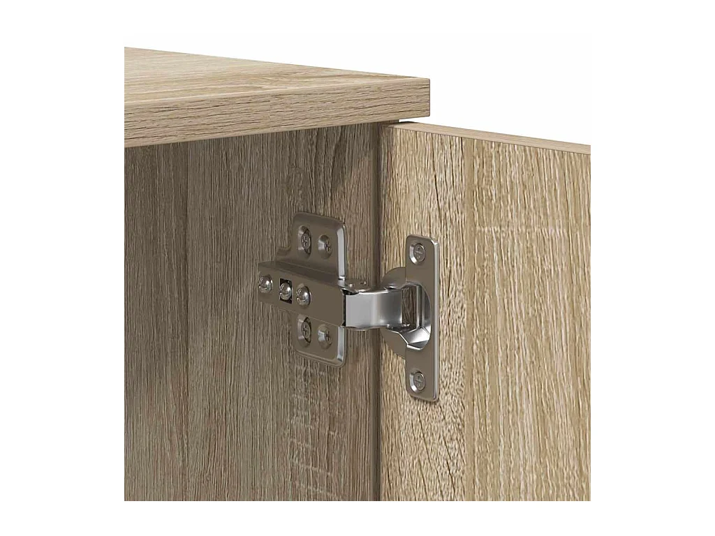 Lit simple | Lit adulte, enfant | Cadre de lit avec rangement Chêne sonoma 90x190 cm