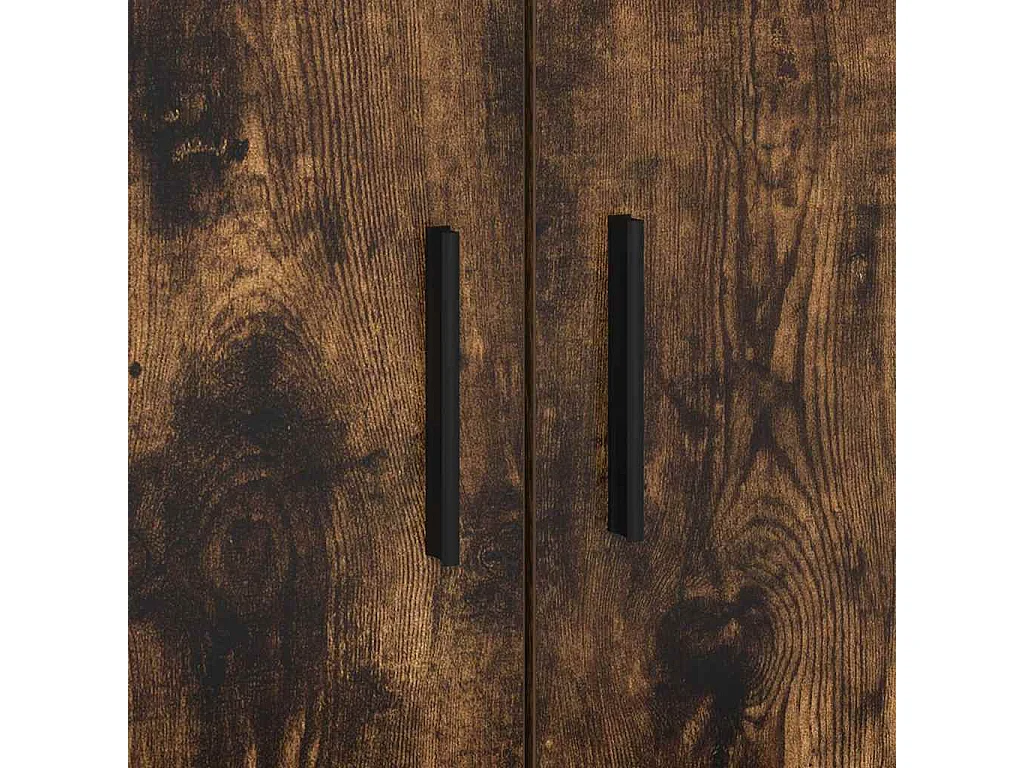 Lit simple | Lit adulte, enfant | Cadre de lit avec rangement Chêne fumé 75x190 cm