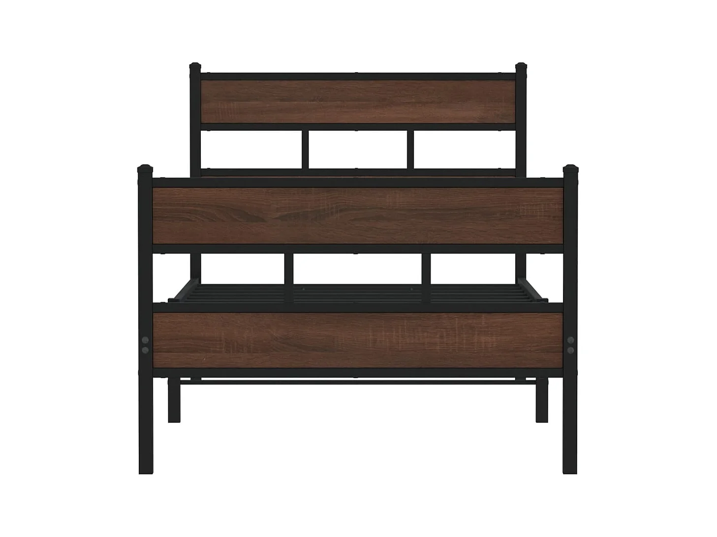 Lit simple | Lit adulte, enfant | Cadre de lit avec tête de lit pied de lit 90x200cm